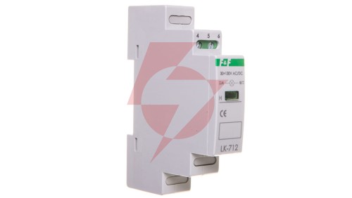 Lampka modułowa 1-fazowa zielona 30-130V AC/DC LK-712G-30-130V