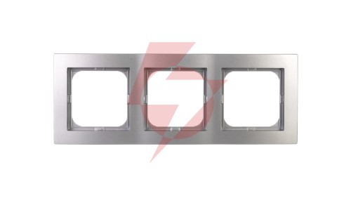 AS Ramka potrójna srebro R-3G/18