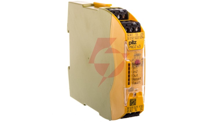 Przekaźnik bezpieczeństwa PNOZ s3 24VDC 2 N/O 750103, 1-W0PAB