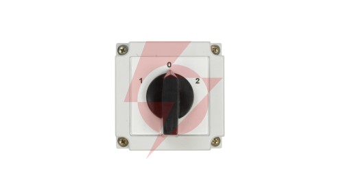 Łącznik krzywkowy 1-0-2 3P 10A w obudowie 4G10-53-PK R014 63-840345-011
