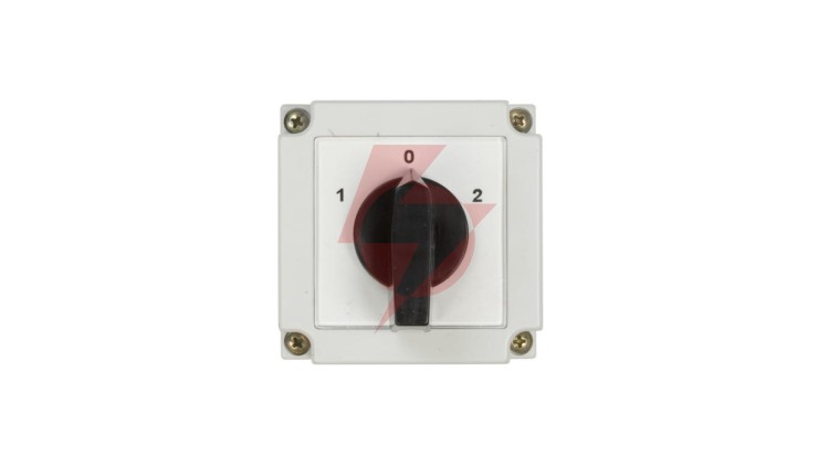 Łącznik krzywkowy 1-0-2 3P 10A w obudowie 4G10-53-PK R014 63-840345-011