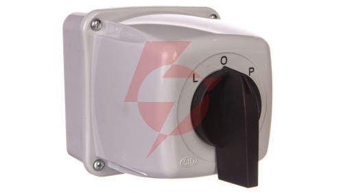 Łącznik krzywkowy L-0-P 3P 25A w obudowie IP65 Łuk 25-43 922530