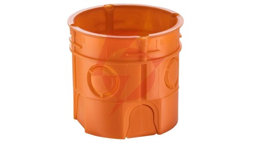 Puszka podtynkowa 60mm głęboka pomarańczowa Z60DF 33033008 /50szt./