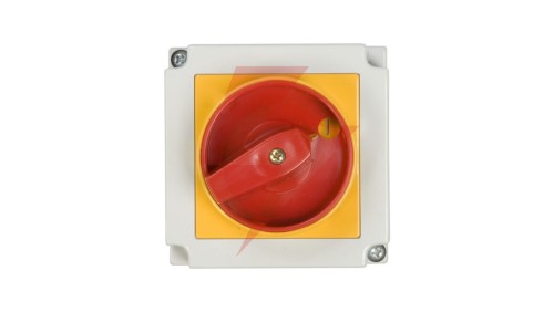 Łącznik krzywkowy awaryjny 0-1 3P 16A w obudowie 4G16-10-PK S6 63-241669-021