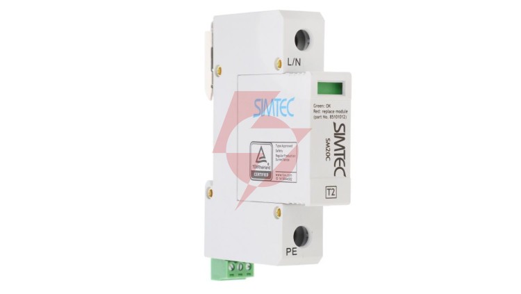 Ogranicznik przepięć Typ T2 1P 20kA SIMTEC SM20C/1-275 85101000