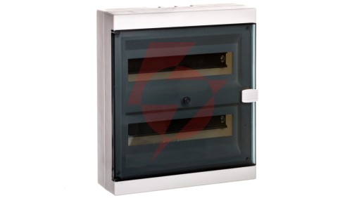 Rozdzielnica plastikowa 2x13 moduły z szybą ALFA 26 5-415