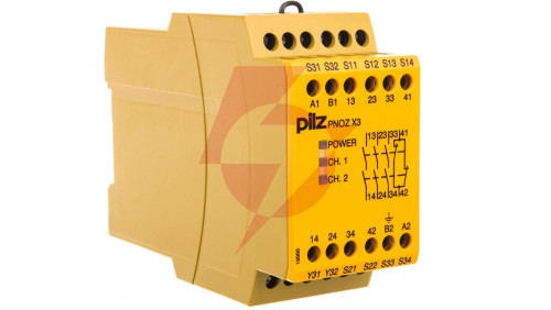 Przekaźnik bezpieczeństwa 3N/O 1Z/R PNOZ X3 24VDC/230 VAC 774318, 1-W0IXZ