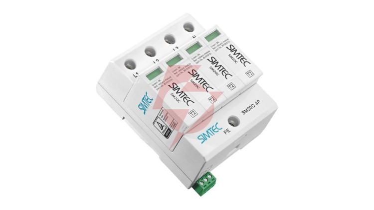 Ogranicznik przepięć Typ T2 4P 20kA SIMTEC SM20C/4-275 85102000