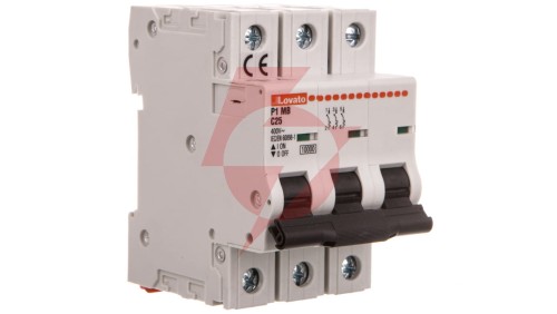 Wyłącznik nadprądowy 3P C 25A 10kA AC P1MB3PC25