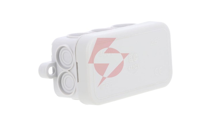 Puszka n/t szara 80x33x38 mm IP55 bezhalogenowa EC411C1