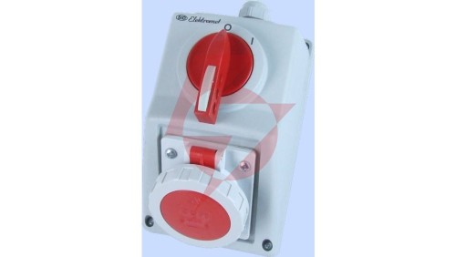 Zestaw instalacyjny 0-I 16A 5P IP65 C16-19N 971606