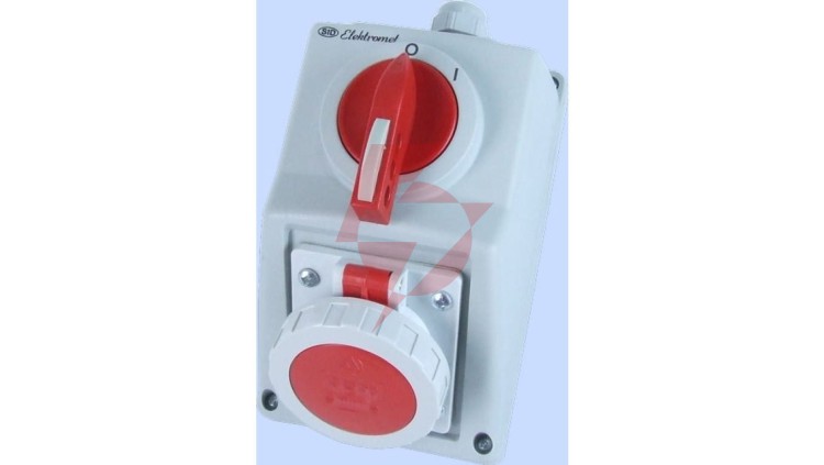 Zestaw instalacyjny 0-I 16A 5P IP65 C16-19N 971606