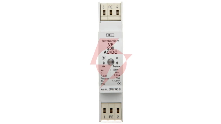 Ogranicznik przepięć dla systemów dwużyłowych 350VDC 2,5kA 1,4kV VF230-AC/DC 5097650