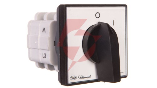 Łącznik krzywkowy 0-I 3P 63A IP65 ŁUK 63-12 916303