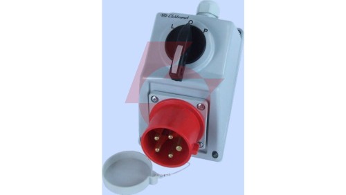 Zestaw instalacyjny L-0-P 32A 5P IP44 z/o C32-48N 974026