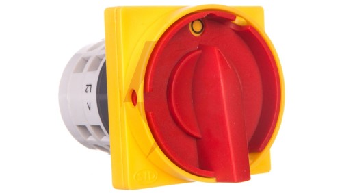 Łącznik krzywkowy /rozłącznik główny/ 0-I 3P 25A na kłódkę IP65 Łuk E25-15RG 952519