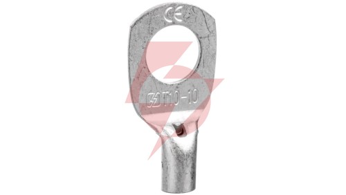 Końcówka oczkowa rurowa 10/M10 miedź cynowana KC10F10 /100szt./
