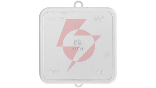 Puszka n/t szara 65x65x32 mm IP55 bezhalogenowa EC411C2