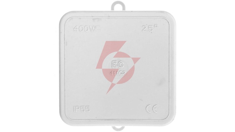 Puszka n/t szara 65x65x32 mm IP55 bezhalogenowa EC411C2