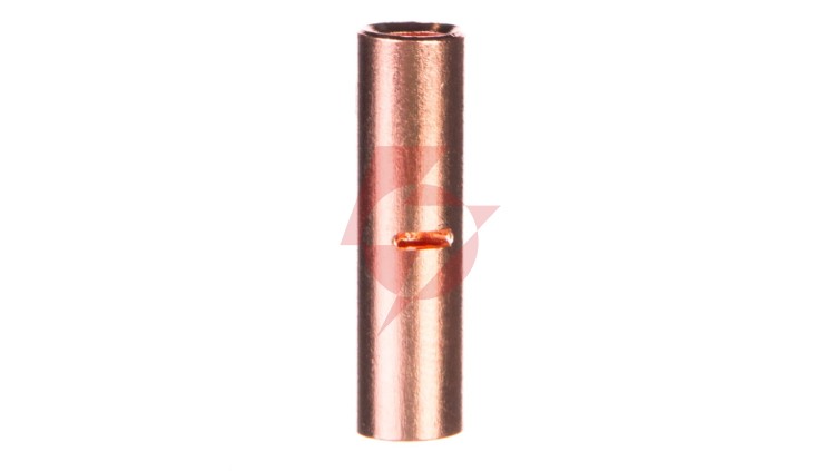 Końcówka /tulejka/ łącząca miedziana niecynowana 10mm2 LN10 /100szt./