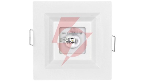 Oprawa awaryjna LOVATO P ECO LED 1W 120lm (opt. otwarta) 1h jednozadaniowa biała LVPO/1W/E/1/SE/X/WH
