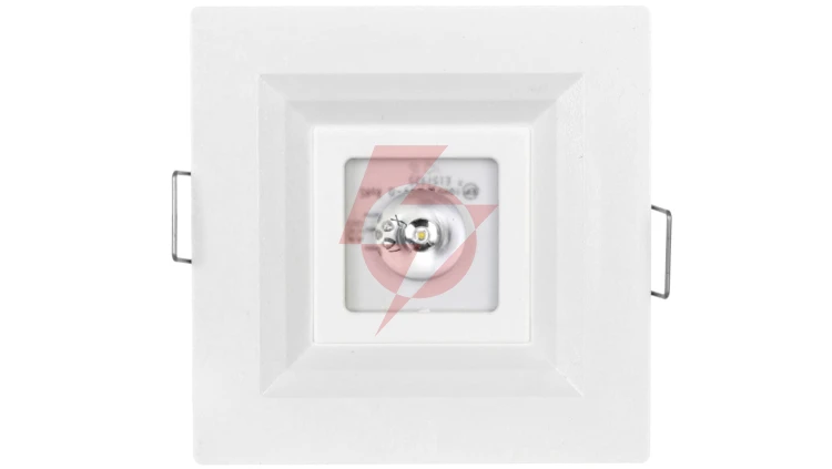 Oprawa awaryjna LOVATO P ECO LED 1W 120lm (opt. otwarta) 1h jednozadaniowa biała LVPO/1W/E/1/SE/X/WH