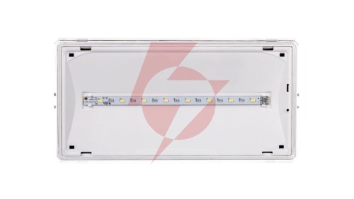 Oprawa awaryjna EXIT IP65 1W 3h dwuzadaniowa AT ETE/1W/B/3/SA/AT/WH