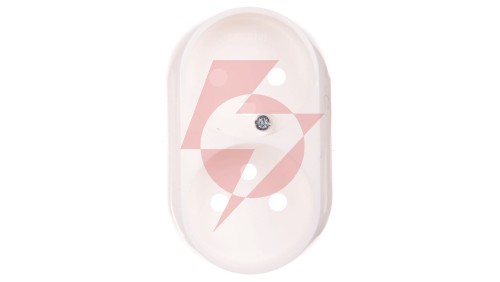 VALENA ALLURE Plakietka gniazda podwójnego biała 753995
