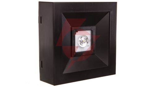 Oprawa awaryjna LOVATO N ECO LED 3W 315lm (opt. otwarta) 1h jednozadaniowa czarna LVNO/3W/E/1/SE/X/BL