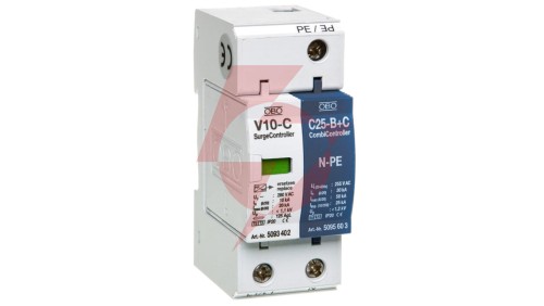 Ogranicznik przepięć Typ T2+D 2P 10kA 1,1kV V10-C 1+NPE-280 5093418