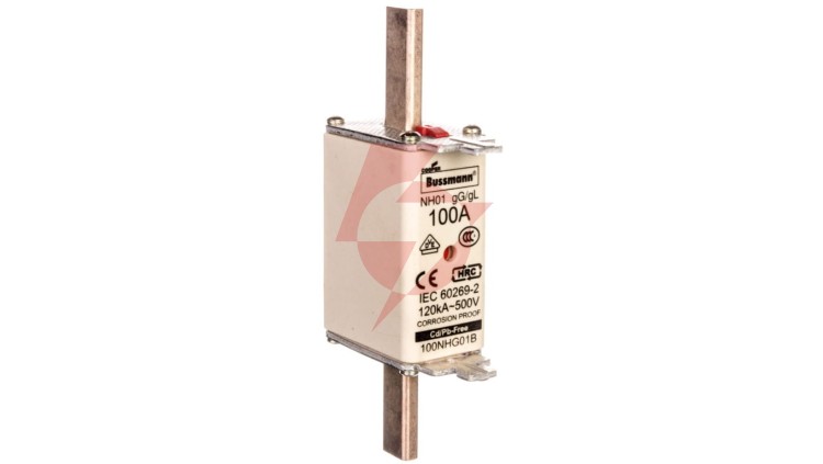 Wkładka bezpiecznikowa NH1 100A gL/gG 500V 100NHG01B