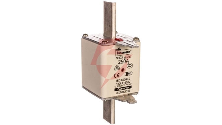 Wkładka bezpiecznikowa NH3 250A gL/gG 500V 250NHG03B