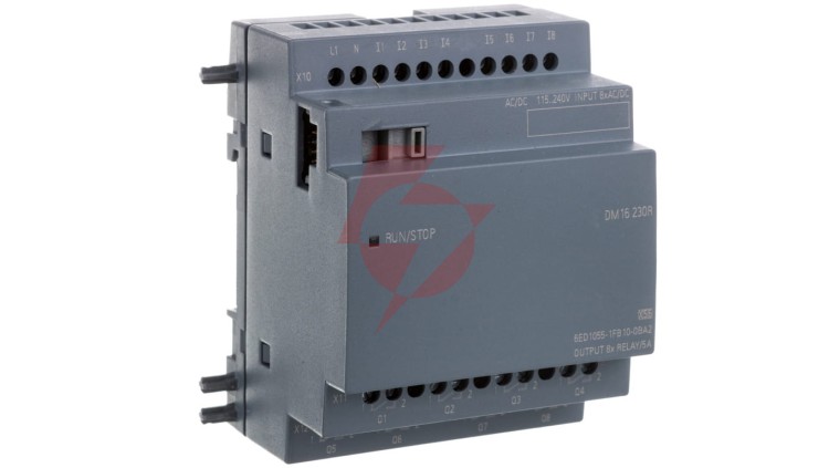 Moduł wejść/wyjść 8WE 8WY cyfrowych 230V DC/przekaźnikowe LOGO! DM16 230R 6ED1055-1FB10-0BA2