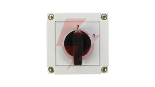 Łącznik krzywkowy 0-1 1P 10A w obudowie 4G10-90-PK R014 63-840392-011