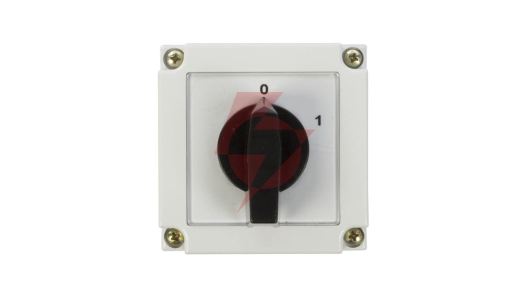 Łącznik krzywkowy 0-1 1P 10A w obudowie 4G10-90-PK R014 63-840392-011