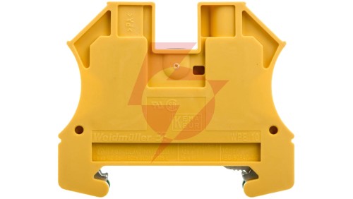 Złączka szynowa ochronna 2-przewodowa 10mm2 żółto-zielona ATEX WPE 10 1010300000