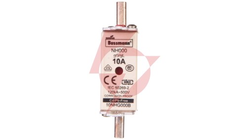 Wkładka bezpiecznikowa NH000 10A gL/gG 500V 10NHG000B