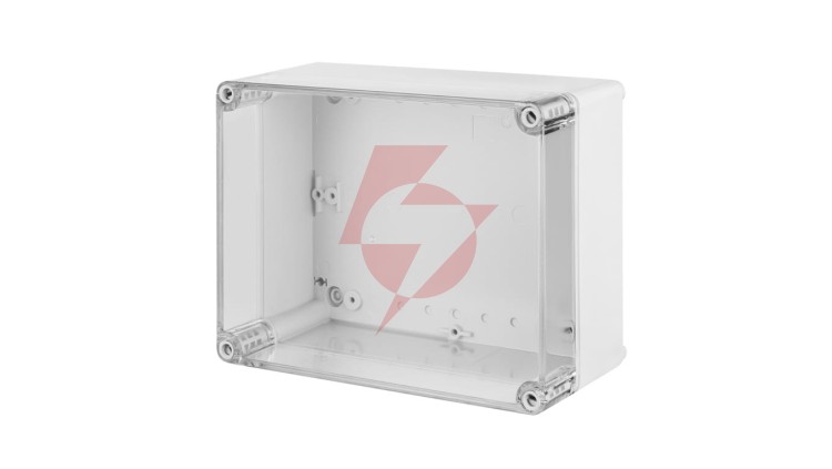 INDUSTRIAL Puszka hermetyczna n/t 220x170x86mm IP65 szara 2716-01