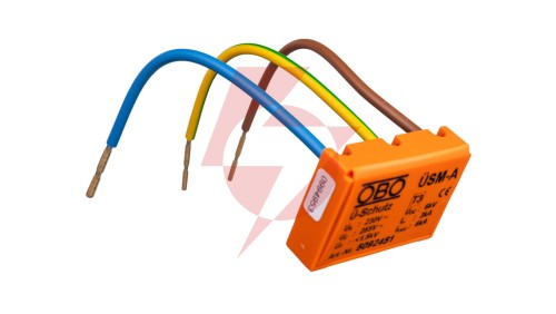 Ogranicznik przepięć Typ T3 (kapsułka do puszki i gniazda) 3kA 1,3kV USM-A 5092451