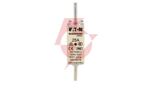Wkładka bezpiecznikowa NH1 25A gL/gG 500V 25NHG01B