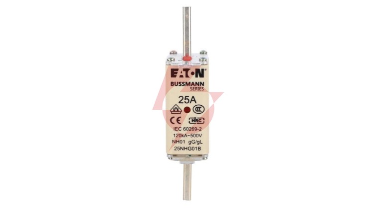 Wkładka bezpiecznikowa NH1 25A gL/gG 500V 25NHG01B