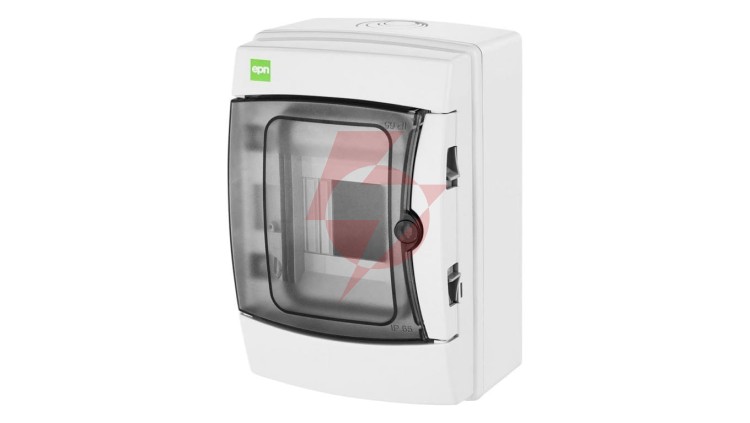GALANT PLUS Rozdzielnica modułowa hermetyczna 1x4 natynkowa IP65 1601-01