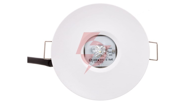 Oprawa awaryjna AXP IP65/20 ECO LED 3W 330lm (opt. road) 1h jednozadaniowa AT biała AXPR/3W/E/1/SE/AT/WH
