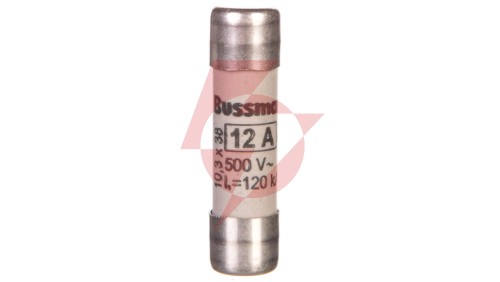 Wkładka bezpiecznikowa cylindryczna 10x38mm 12A gG 500V C10G12