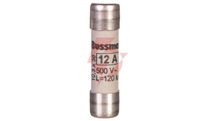 Wkładka bezpiecznikowa cylindryczna 10x38mm 12A gG 500V C10G12