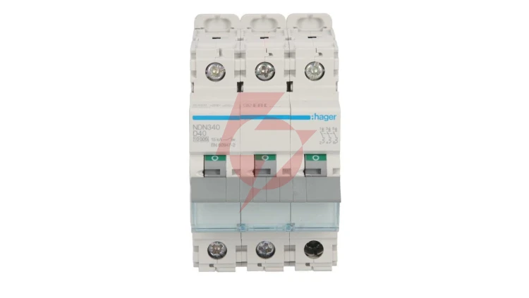 Wyłącznik nadprądowy 3P D 40A 10kA AC MCB NDN340