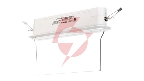 Oprawa awaryjna ARROW P LED 1W 3h dwuzadaniowa + PU31 PU41 biała ARP/1W/C/3/SA/X/WH