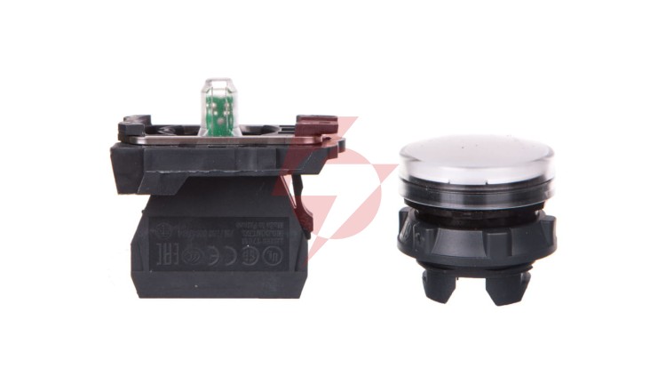 Lampka sygnazlizacyjna 22mm biała 24V AC/DC XB5AVB1