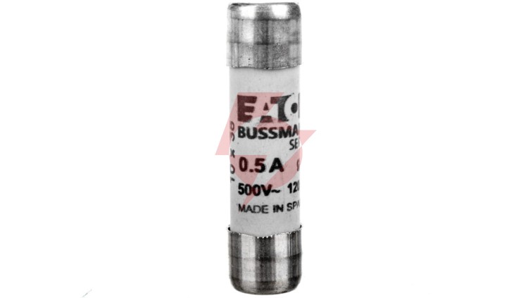 Wkładka bezpiecznikowa cylindryczna 10x38mm 0,5A gG 500V C10G0-5