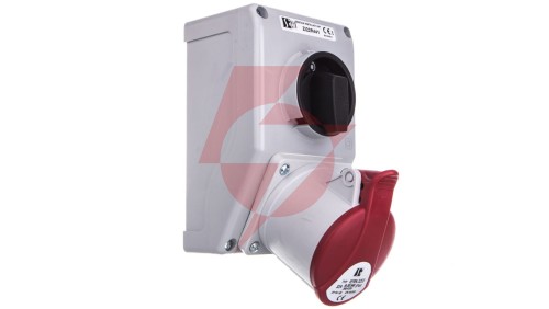 Zestaw instalacyjny z gniazdem 32A 5P (0-1) IP44 ZI22R441